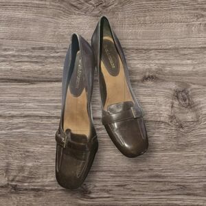 ENZO Angiolini leather 2" heels, new without tags, brown/